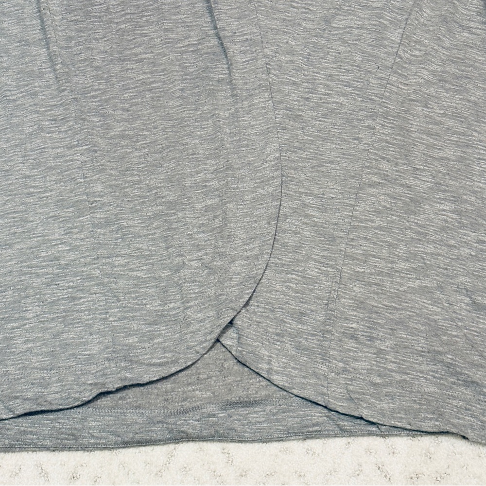 Maurices Lightweight Cardigan Jacket Size 3X Grey Cowl High Neck Office School - Picture 9 of 13